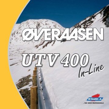 UTV 400 Unit Snøfreser - Øveraasen