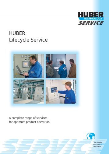 HUBER Lifecycle Service - Hans Huber AG