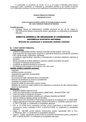 DIRECTIA GENERALA DE ORGANIZARE SI COORDONARE A ...