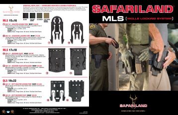 MLS (MOLLE LOCKING SYSTEM) - Safariland