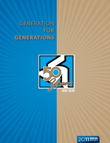 GENERATION FOR GENERATIONS - Basin Electric Power ...