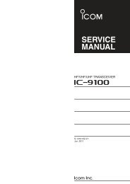 IC-9100 SERVICE MANUAL - D-Star Informatie