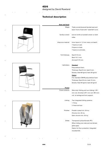 designed by David Rowland Technical description