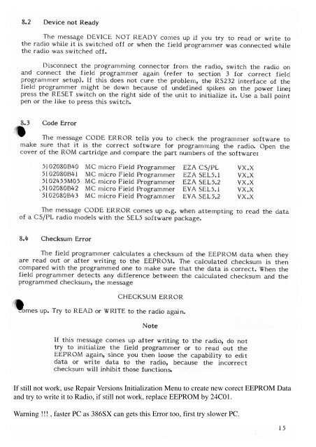 Handbook for Motorola MC -Micro Series Micro ... - Servicetools.org