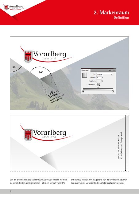 Gestaltungsrichtlinien fÃ¼r Medienauftritte des Landes Vorarlberg