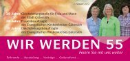 Programm - Evangelischer Kirchenkreis Gütersloh