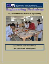 Engineering Work-Shop - SZABIST