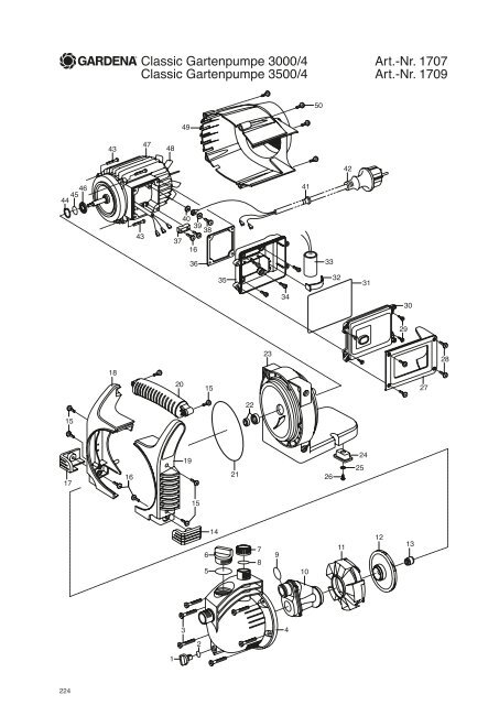 Ersatzteil-Preisliste Spare parts list Catalogue pièces détachées