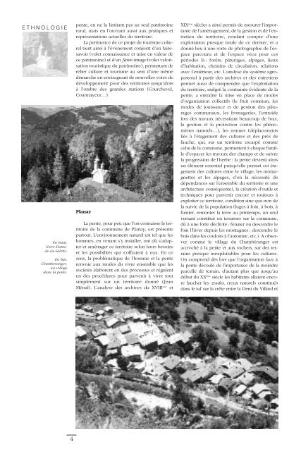 DES PATRIMOINES de Savoie Conservation Départementale du ...