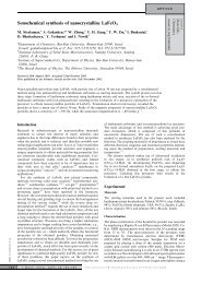 Sonochemical synthesis of nanocrystalline LaFeO 3 - ResearchGate