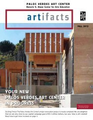 YoUr new palos verdes art center in proGress YoUr new palos ...