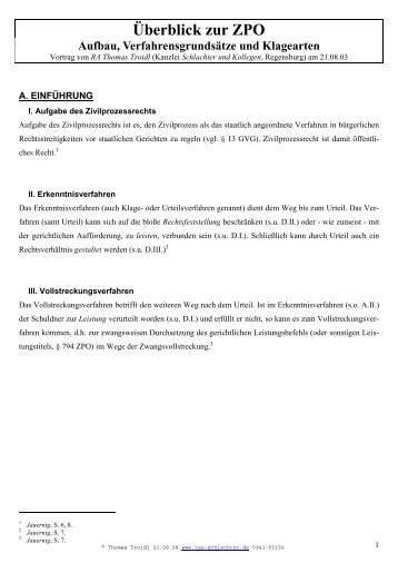 Skript, PDF - Schlachter & Kollegen