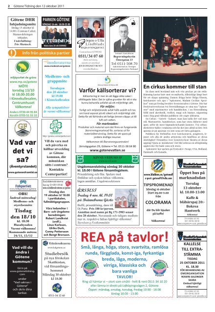 Vecka 41 - GÃ¶tene Tidning