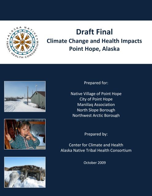 Draft Final Climate Change and Health Impacts Point ... - ANTHC