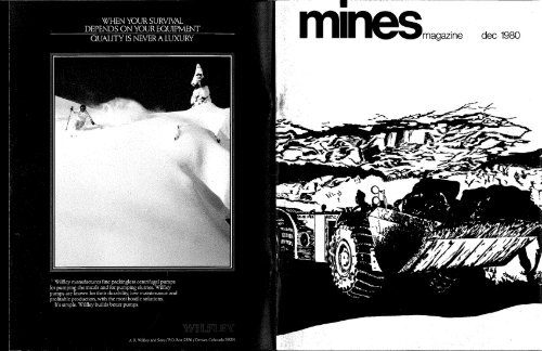 mines magazine dec 1980 - Colorado School of Mines