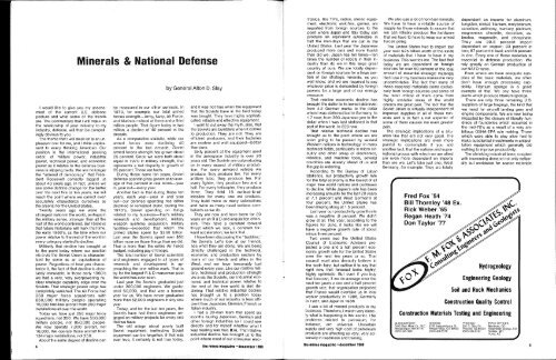 mines magazine dec 1980 - Colorado School of Mines