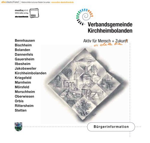 Burgerbroschure Verbandsgemeinde Kirchheimbolanden