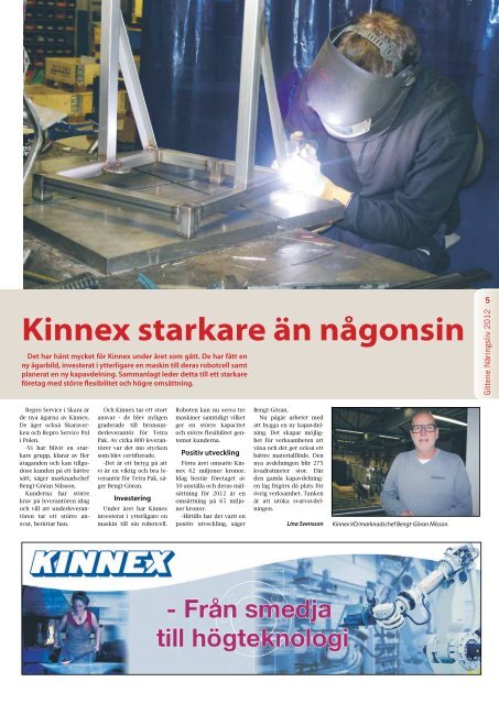 GÃ¶tene NÃ¤ringsliv 2012 - GÃ¶tene Tidning