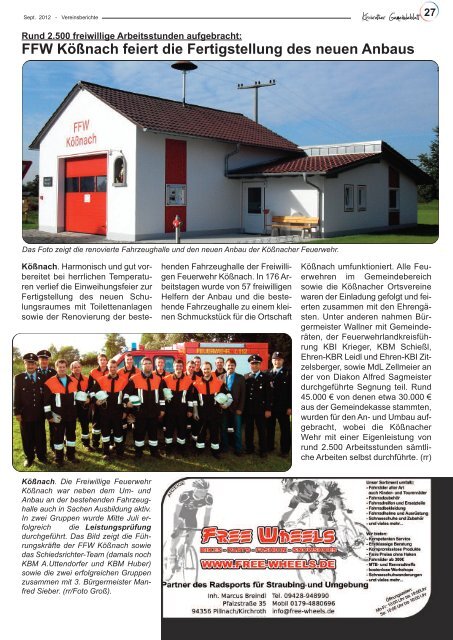 Nr. 17 (Sept. 2012 - 40 Seiten) - Gemeinde Kirchroth