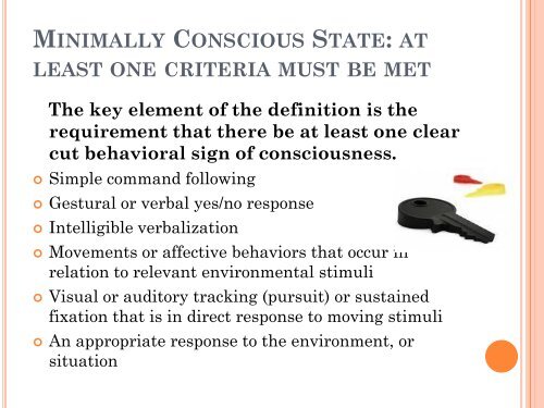 The Art and Science of Distinguishing Disorders of Consciousness