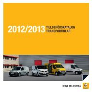 TILLBEHÃRSKATALOG TRANSPORTBILAR - Renault