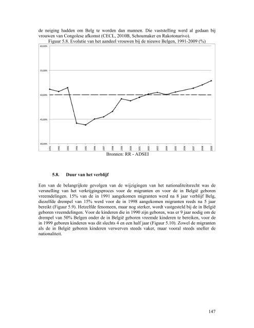 Statistisch en demografisch verslag 2010 - Centrum voor gelijkheid ...