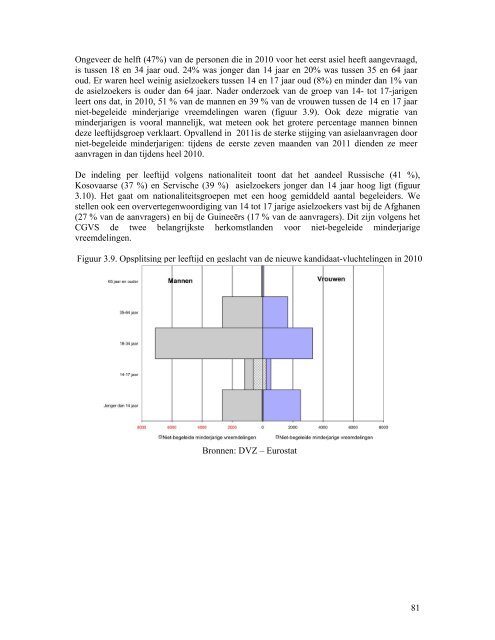 Statistisch en demografisch verslag 2010 - Centrum voor gelijkheid ...