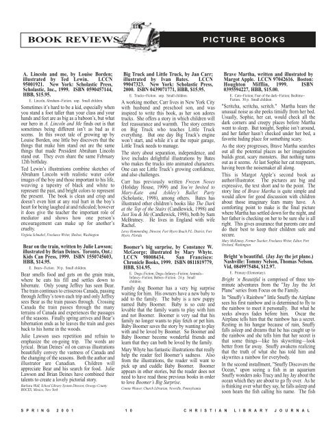 PDF - Christian Library Journal