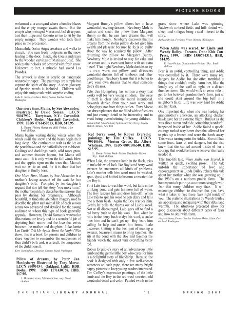 PDF - Christian Library Journal