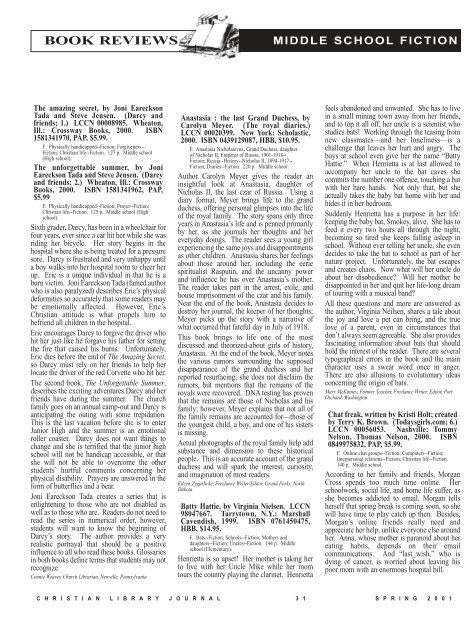 PDF - Christian Library Journal