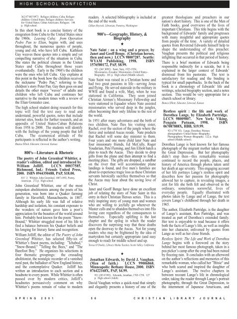 PDF - Christian Library Journal