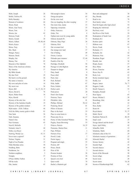 PDF - Christian Library Journal