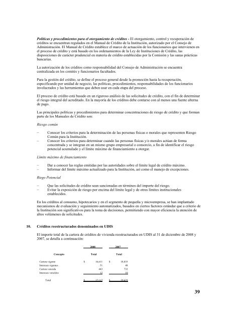 Reporte Anual que se presenta de acuerdo con las ... - Bancomer.com