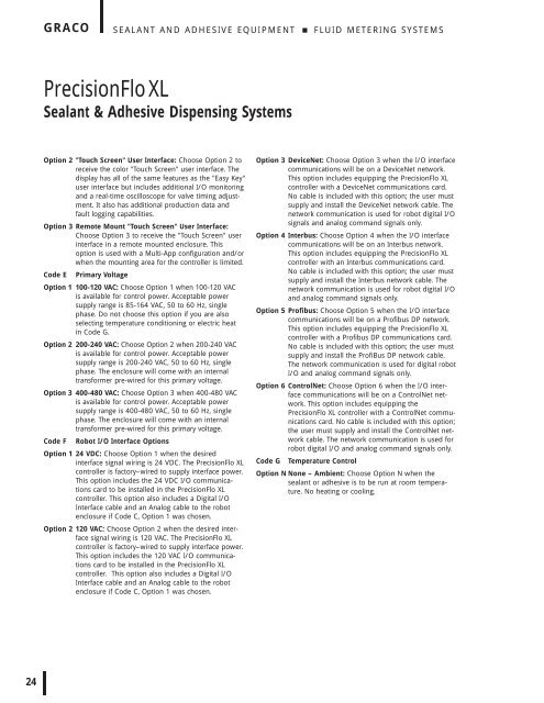 Fluid Metering Systems - CH Reed Inc.