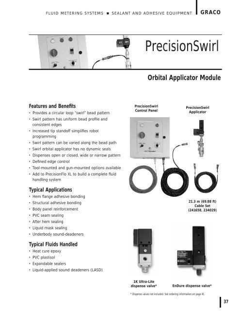 Fluid Metering Systems - CH Reed Inc.