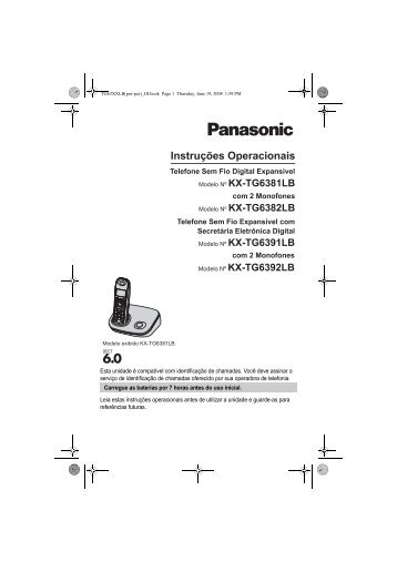 KX-TG6391LB.pdf - Panasonic