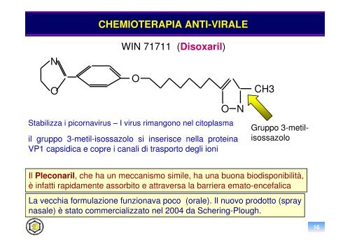 chemioterapia anti-virale - Sezione di Microbiologia