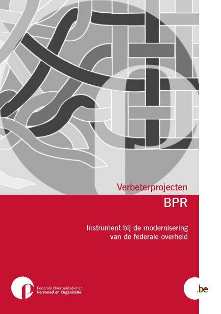 Brochure BPR N - Fedweb - Federale Portaalsite