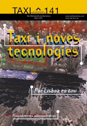 TAXI 141 - Institut MetropolitÃƒÂ  del Taxi