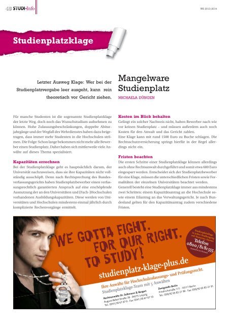 PDF-Datei - STUDI-Info.de