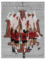 5th Annual NMMI Classic - New Mexico Military Institute