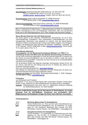 Sportprogramm LKV Nds. 2012.pdf - Landes-Kanu-Verband ...