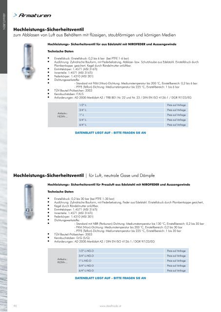 einfach. gut. beraten. - Steeltrade.at