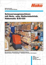 Hakomatic E/B 430 - Weber-reinigungstechnik.de