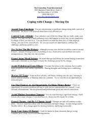 Coping with Change.pdf - The Counseling Team International