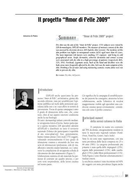 Vol. 5, n. 3, September-December 2009 - Salute per tutti