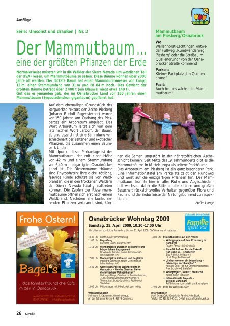 Thema: Kinder brauchen Natur - Klecks