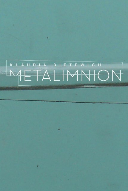 Metalimnion - Klaudia Dietewich