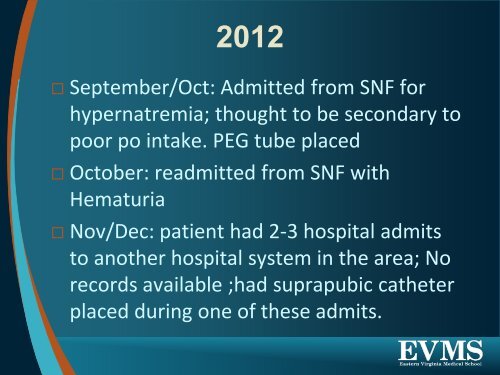 Most Difficult Case Conference - American Geriatrics Society