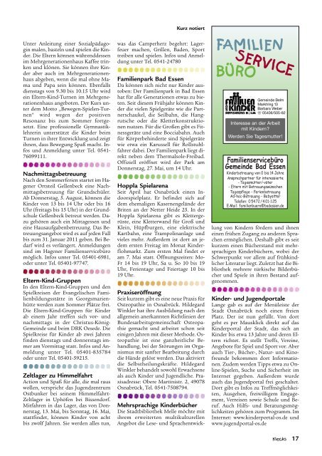 Ausgabe Mai 2010 - Klecks